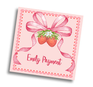 Strawberry Calling Card