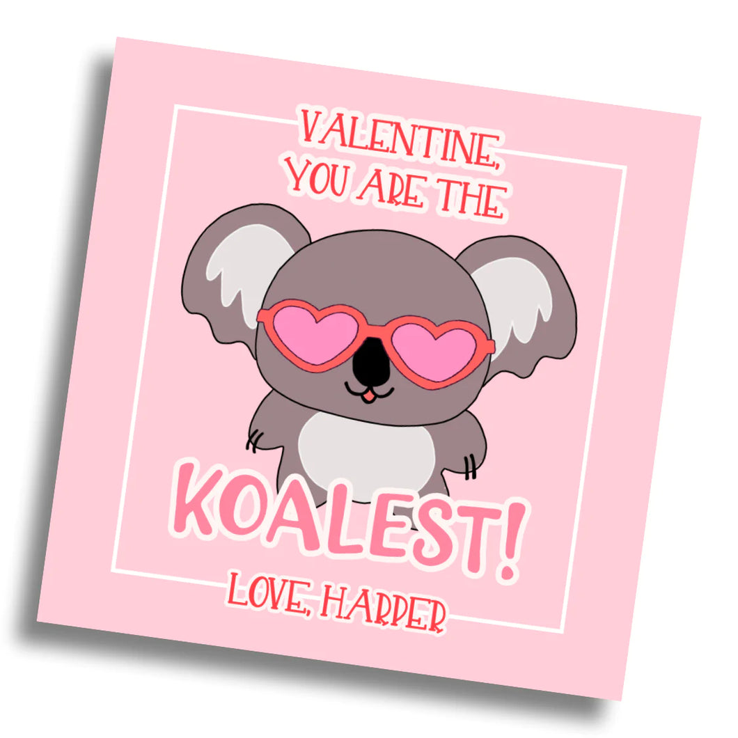KOALest Valentine Card - PRINTABLE