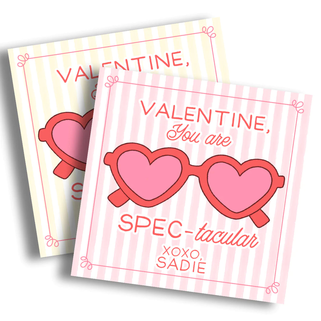 SPEC-tacular Valentine Card - PRINTABLE