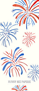 4th of July Sparkle Gift Tag