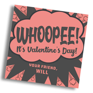 Whoopee! Valentine Card - PRINTABLE