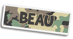 Camouflage Bookmark