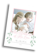 Load image into Gallery viewer, The Wonders of His Love Christmas Family Card
