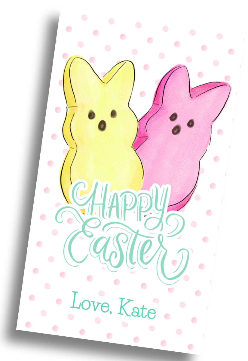 Easter Peeps Gift Tag