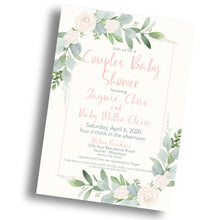 Load image into Gallery viewer, Floral Shower Invitation
