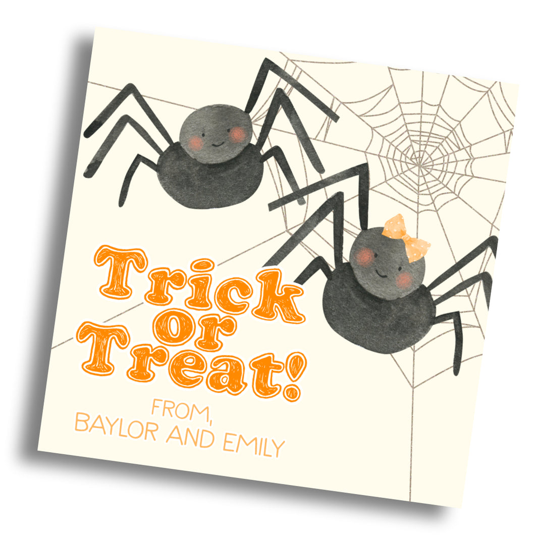 Trick or Treat Gift Tag