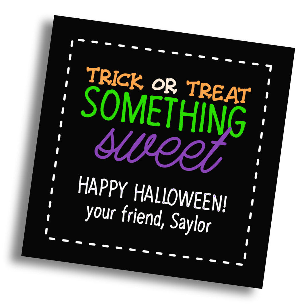 Trick or Treat Gift Tag