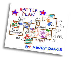 Home Alone Battle Plan Sign