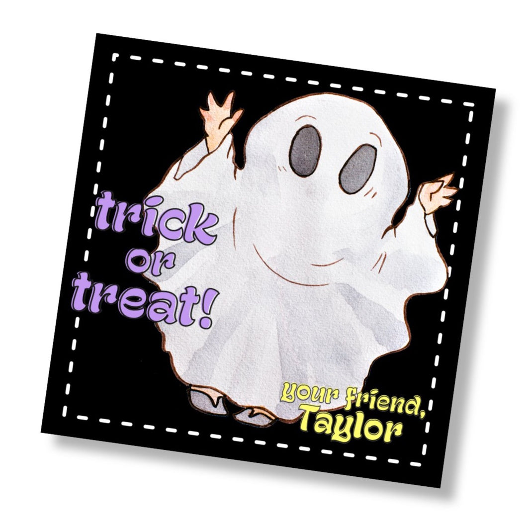 Ghost Gift Tag