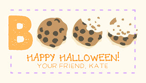 BOO Cookie Gift Tag