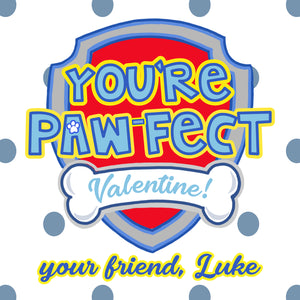 PAW-fect Valentine Card