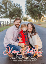 Load image into Gallery viewer, Christmas Family Card
