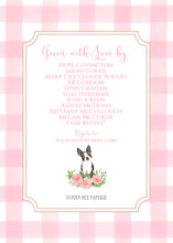 Load image into Gallery viewer, Floral Crest Baby Shower Invitation
