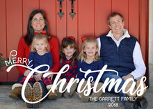 Load image into Gallery viewer, Christmas Family Card
