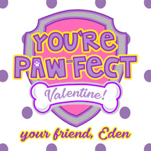 Load image into Gallery viewer, PAW-fect Valentine Card
