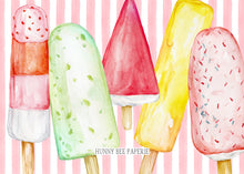 Load image into Gallery viewer, Sweet Popsicle Birthday Invitation
