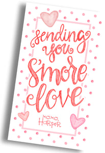 S'more Love Valentine Tag - PRINTABLE