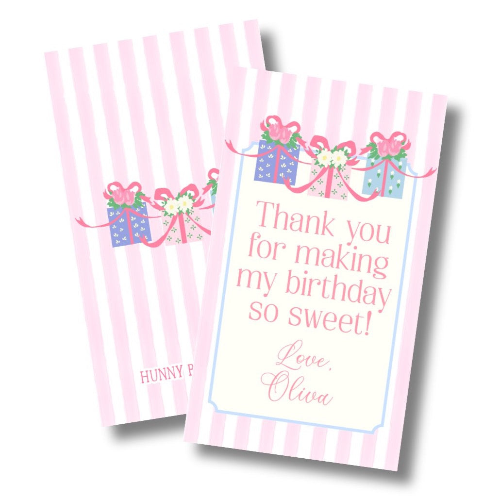 Gift Favor Tag