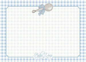 Vintage Baby Rattle Stationery