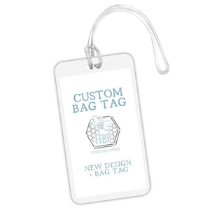CUSTOM Bag Tag *NEW DESIGN