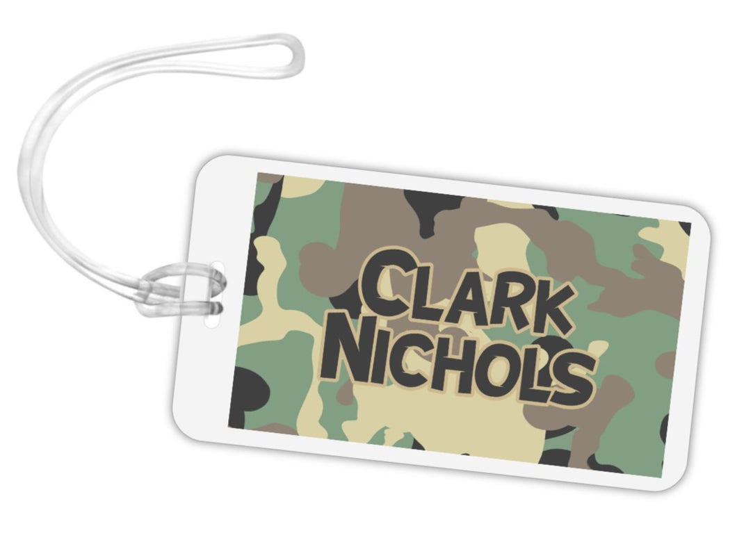 Camouflage Bag Tag