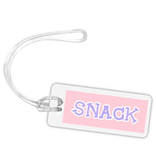 Load image into Gallery viewer, SNACK Mini Bag Tags
